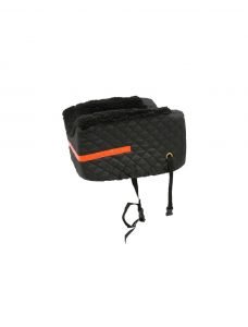 black Snoozer rear seat dog carrier for bikes