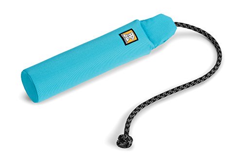 blue Ruffwear Lunker dog pool toy