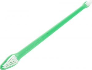 Vetoquinol Enzadent dual-ended dog toothbrush