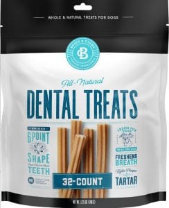 Bones & Chews All-Natural Dental Chew Sticks 