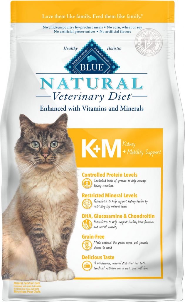 Blue Buffalo cat food low in phosphorus