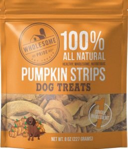 Wholesome Pride pure pumpkin strips