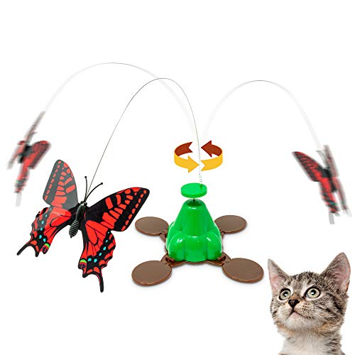 Pet Zone butterfly spinning toy