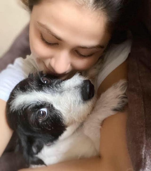 Carla Abellana hugging Wing