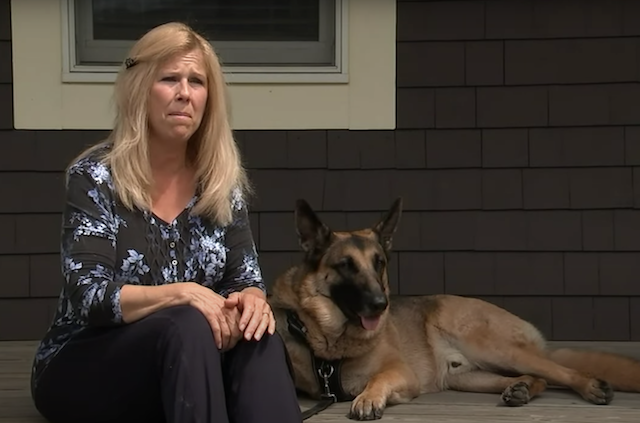 German Shepherd saves church