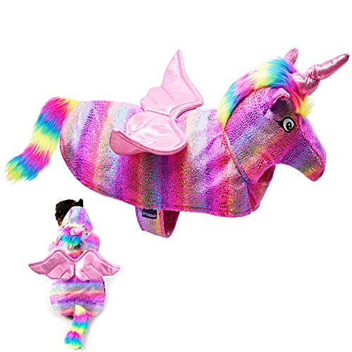 Halloween rainbow winged costume