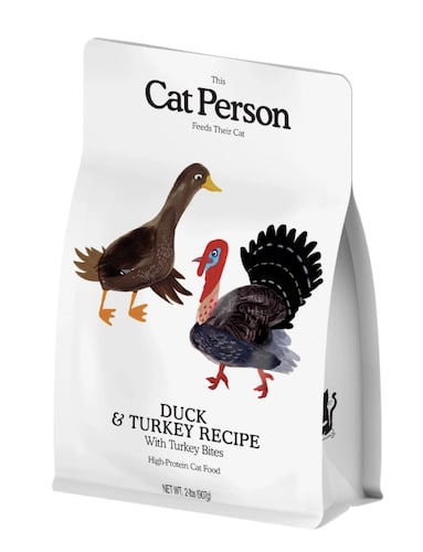 Cat Person duck and turkey recipe