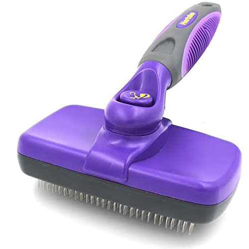 HERTZKO Self-Cleaning Slicker Brush for Dogs