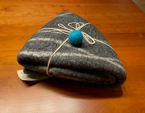 folded felt cat cave