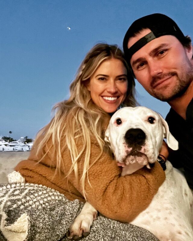 Christina Haack, Fiance, and Dog