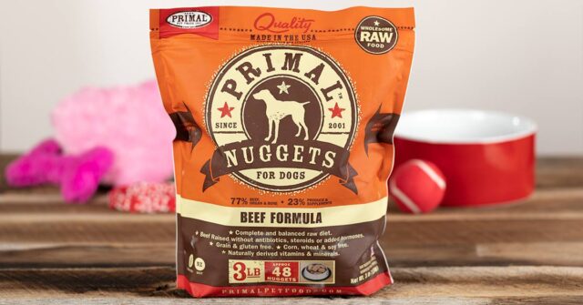 Primal Nuggets Beef Formula