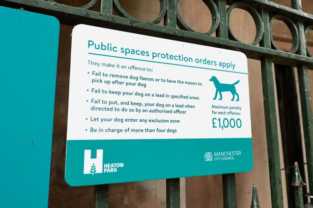 Dog control public space protection order (PSPO)