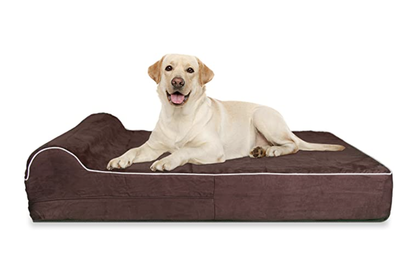 KOPEKS Orthopedic Memory Foam Dog Bed