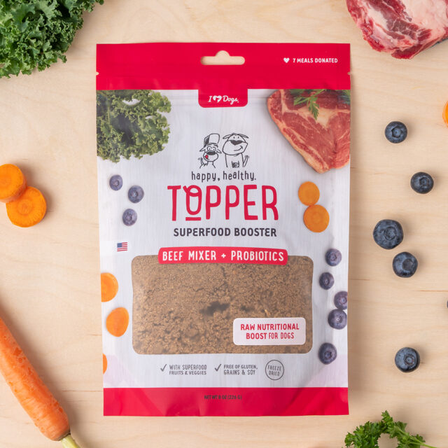 Beef food topper