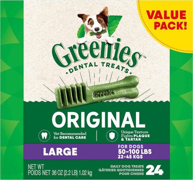Greenies dental treats