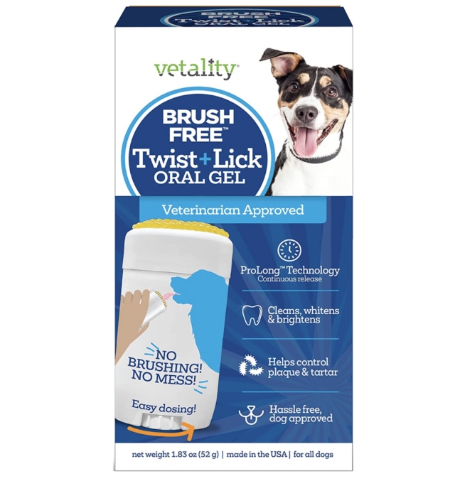 Dog dental gel