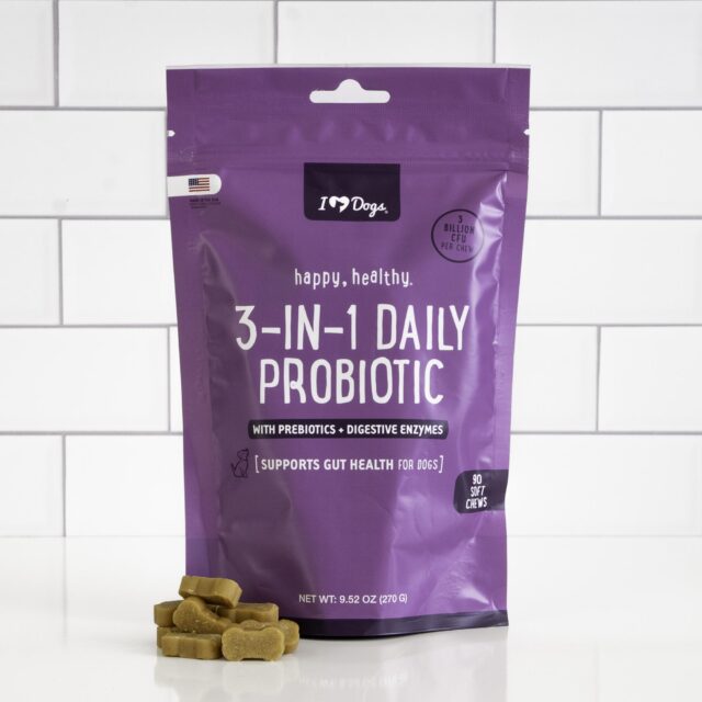 iHeartDogs 3-in-1 Probiotic